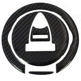 3D Carbon Fiber Tank Gas Cap Pad Filler Cover Sticker Decals Ducati Diavel 1198 10-14 - Monster796